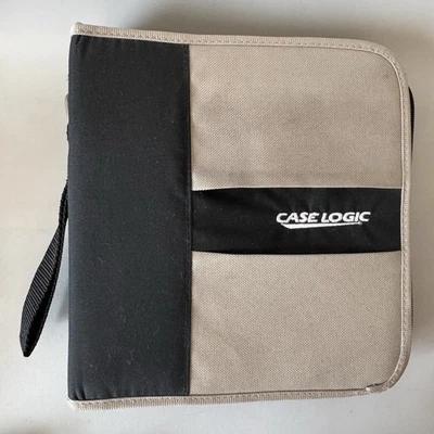 Case Logic Minidisc Travel Wallet Compact Carrying Case Holds 24 Discs MD Binder - Image 1 of 4