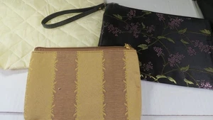 BOLSAS DE MAQUILLAJE NUEVAS SIN ETIQUETAS Bolsa de Maquillaje Estampada con Cremallera 3 BOLSAS - Imagen 1 de 4