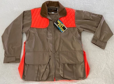 NWT Gamehide Tan Orange Hunting Coat Mens MED Zip Up Royal Flush Jacket - Image 1 of 4