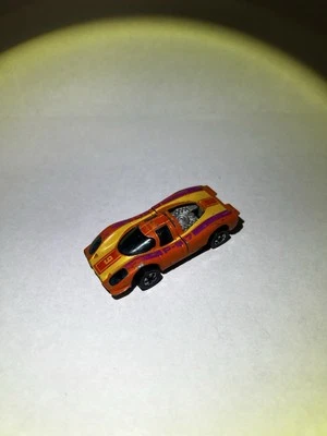 Vintage 1969 Hot Wheels Porsche Orange Purple P 917 Hong Kong Blackwall - Image 1 of 4
