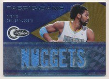 2010-11 Totally Certified Fabric of the Game Jumbo Team #20 Nene Jersey /99