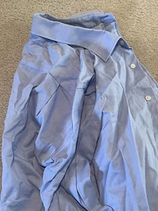 Joseph A. Bank Reserve Collection Blue Button Down Shirt (Medium Slim Fit) - Picture 1 of 3