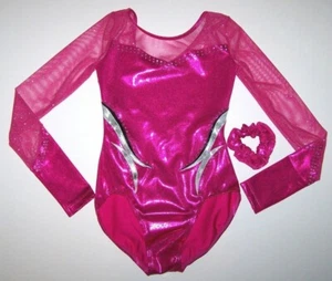 Weissman Balera Leotard Bodysuit Glitter Metallic Hologram Mystique New Women - Picture 1 of 10