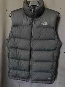 The North Face 700 Down Insulated Puffer Vest Hunter Grey Men Size Small - Bild 1 von 8