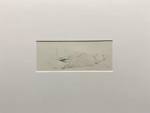 Druck Jugendstil weiblicher Akt Frau Gustav Klimt Österreich Wien Art-Nouveau - Bild 1 von 6