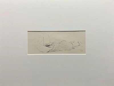 Druck Jugendstil weiblicher Akt Frau Gustav Klimt Österreich Wien Art-Nouveau - Bild 1 von 4