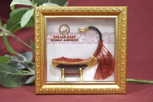 Minature Burmese Harp Saung from Myanmar Handicrafts Music String Instrument - Picture 1 of 3