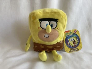 SpongeBob SquarePants Caveman Plush Figure Viacom Toys New Tag 2015 - Picture 1 of 2
