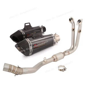 For CF-Moto 450SR 450SS 2022-2024 Full Exhaust System Front Header Pipe Mufflers - Picture 1 of 12