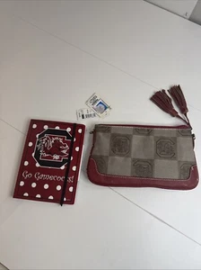South Carolina Gamecocks Notebook And Clutch Purse - See Description Starter Pac - Picture 1 of 11