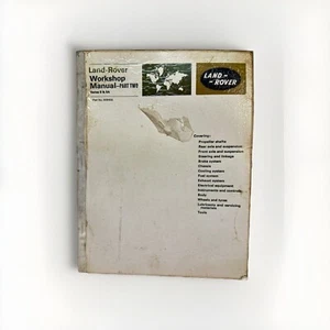 Land Rover Series II II-A 1958-1971 OEM Shop Service Repair Manual Body Guide AC - Picture 1 of 6