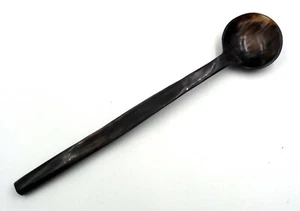 Cuchara de cuerno orgánica cuchara de babilonia cuchara de mermelada cuerno de cebú Madagascar 21 cm - Imagen 1 de 4