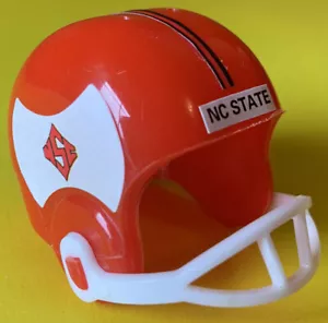 1990 North Carolina St Wolfpack Mini NCAA Vintage Gumball Football Helm ACC 3 - Bild 1 von 3