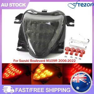 Integrated LED TailLight Turn Signals Fit for Suzuki Boulevard M109R 06-09 Smoke - Picture 1 of 3