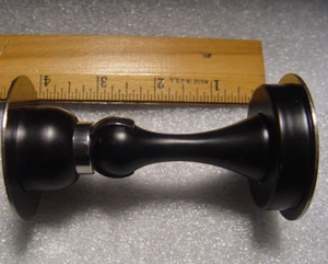 Magnetic Door Stop Stainless Steel, BLACK Door Stopper, Heavy Duty New in Box - Picture 1 of 5