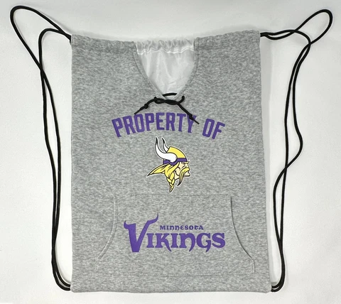 Minnesota Vikings - Drawstring Bag - Backpack - Gym Bag (NFL) Cover