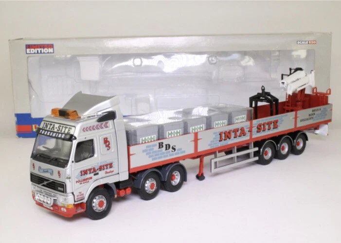 Corgi CC12427 Volvo FH Globetrotter Trailer Inta-Site 1:50 Diecast Model MINT - Image 1 of 1