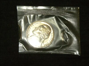 1961 Jefferson Nikiel Gem Proof w oryginalnym zestawie Celofan - Zdjęcie 1 z 2