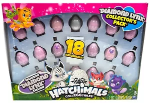 Hatchimals Colleggtibles Diamond Lynx Collectors 18 Pack Figures Box Wear New - Picture 1 of 20