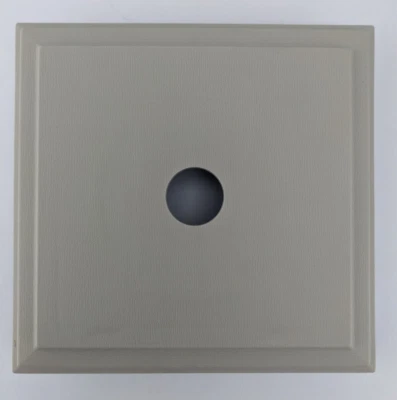 Vinyl Siding Square Standard Mounting Block - Universal Fit - Gray 075 - Image 1 of 4