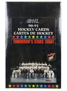 1990-91 OHL 7th Inning Sketch Ontario Hockey  League Cards Sealed Hobby Box