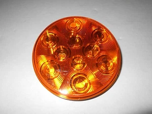 *OPTRONICS 4" LED REDONDO SELLADO ESTACIONAMIENTO SEÑAL DE GIRO LUZ ÁMBAR -STL43AB ENVÍO GRATUITO - Imagen 1 de 3