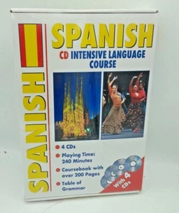 Spanish CD Intensive language Course Brand New  Sealed Box - Picture 1 of 6