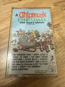 The Chipmunks - A Chipmunk Christmas (Audio Cassette-1985) - Picture 1 of 3
