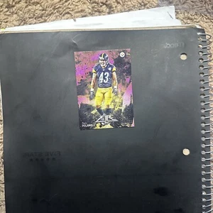 2014 Topps Fire - Purple #76 Troy Polamalu /499 - Picture 1 of 3