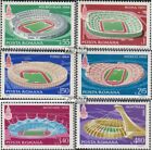Romania 3625-3630 (complete issue) used 1979 Olympic Stadiums