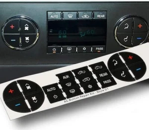 2x Rear Control Knobs Audio Radio For Escalade Enclave Tahoe Chevrolet GMC Pair - Picture 1 of 12