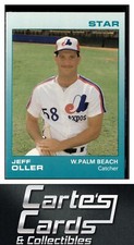 Jeff Oller 1988 Star West Palm Beach Expos #20  Montreal Expos