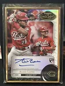 2022 Topps Gold Label Alejo Lopez RC Rookie Framed Autograph Auto - Picture 1 of 2