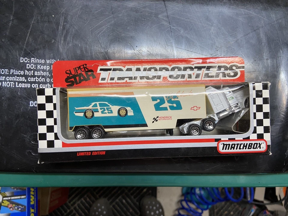 Matchbox Super Star Transporter #25 Ken Schrader Hendrick Motorsports  NOS - Image 1 of 1