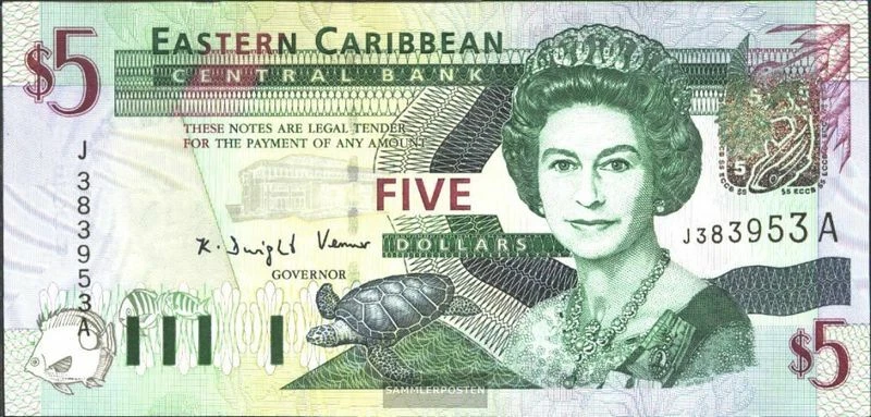 association. caraïbes Les États Pick-no: 42a, Suffix letter Un neuf - Photo 1/1