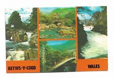 Betws-y-Coed vintage postcard 1983