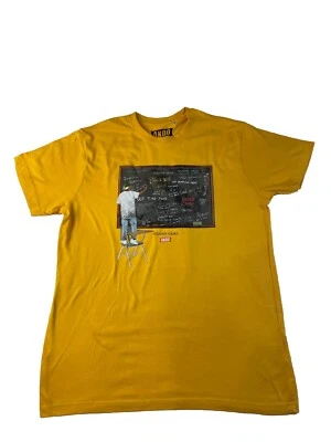 МУЖСКАЯ 100% ПОДЛИННАЯ ФУТБОЛКА AKOO РАЗМЕР БОЛЬШОЙ И ЦВЕТ ГОРЧИЧНО-ЖЕЛТЫЙ - Изображение 1 из 4