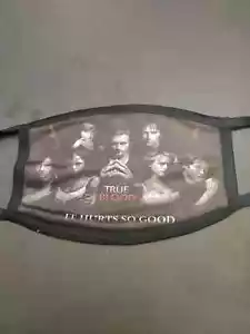 True Blood Face Mask with Filter Pocket for Enhanced Protection - Picture 1 of 6