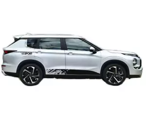 Car Sticker For Mitsubishi Outlander Graphic Mud Splash Stripe Side Door Decals - Bild 1 von 4