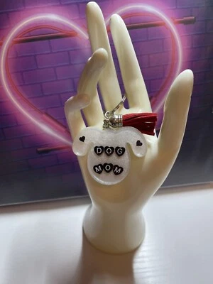 Llavero mamá perro ¡súper lindo! Llavero de piel bebé mamá ¡Nuevo! Foto 1 de 3