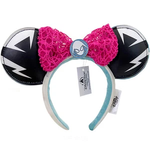 Disney Parks Spider-Man Marvel Spider-Gwen Stacy Minnie Ears Limited Headband US - Picture 1 of 7