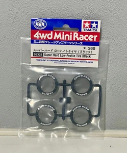 TAMIYA 95323 Mini 4WD Super Hard Low-Profile Tire (Black) - Picture 1 of 3