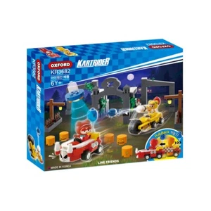 OXFORD X NEXON Kartrider Item Battle Game Set KR3682 Block Brick Toy Diz Bazzi - Picture 1 of 6
