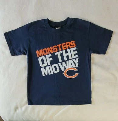 Chicago Bears NFL Monsters Of The Midway T 恤青少年尺寸大号状况良好 💥  — 第 1/4 张图片