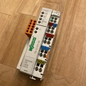 WAGO I/O System 750-337/025-000 Fieldbus Coupler CANopen FBC MSS Module Unit - Picture 1 of 2