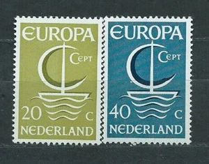Holland - Mail 1966 Yvert 837/8 MNH Europe - Picture 1 of 1