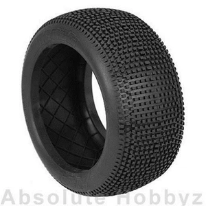 AKA Racing EVO Impact 1/8 Truggy Tires (Red Insert) (Soft - Long Wear) (2) - Picture 1 of 3