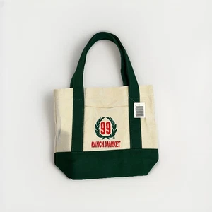 99 Ranch Market Green Mini Canvas Tote Bag Limited - Picture 1 of 2