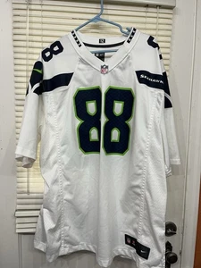 Seattle Seahawks Football Team #88 Jimmy Graham Jersey Sz XXL Nike White Mens - Picture 1 of 11