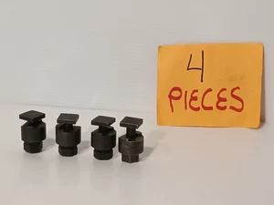 4er Set Markenlos / Unbekannt Maschinist Klemmschraube mit drehbarem Vierkant Pad - Bild 1 von 9
